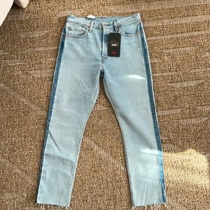 levi's premium 501 skinny jeans size 29 x 28 nwt